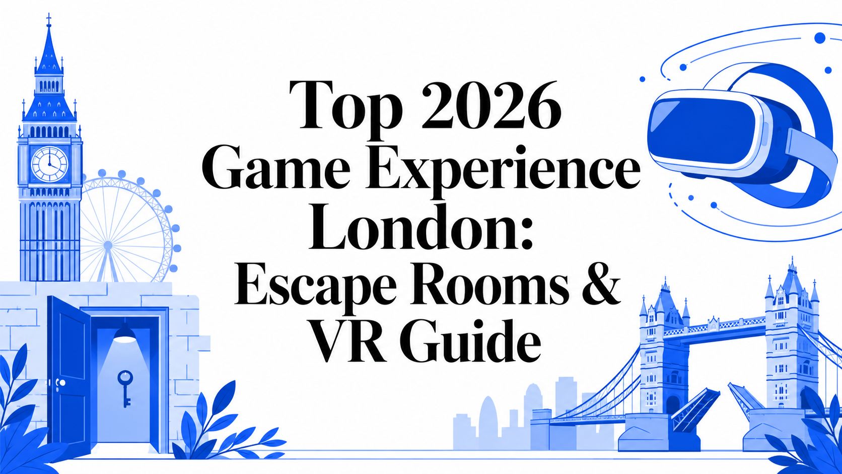 Top 2026 Game Experience London: Escape Rooms & VR Guide