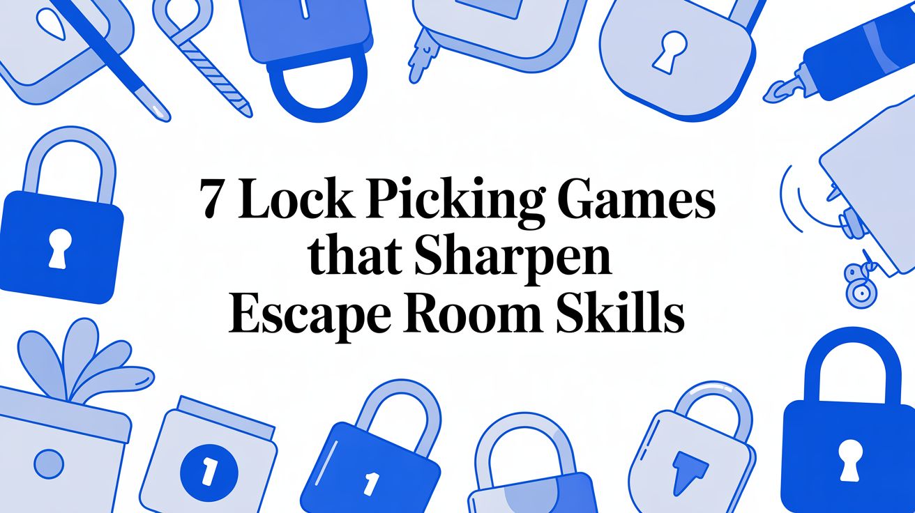 7 Lock Picking Games That Sharpen Escape Room Skills